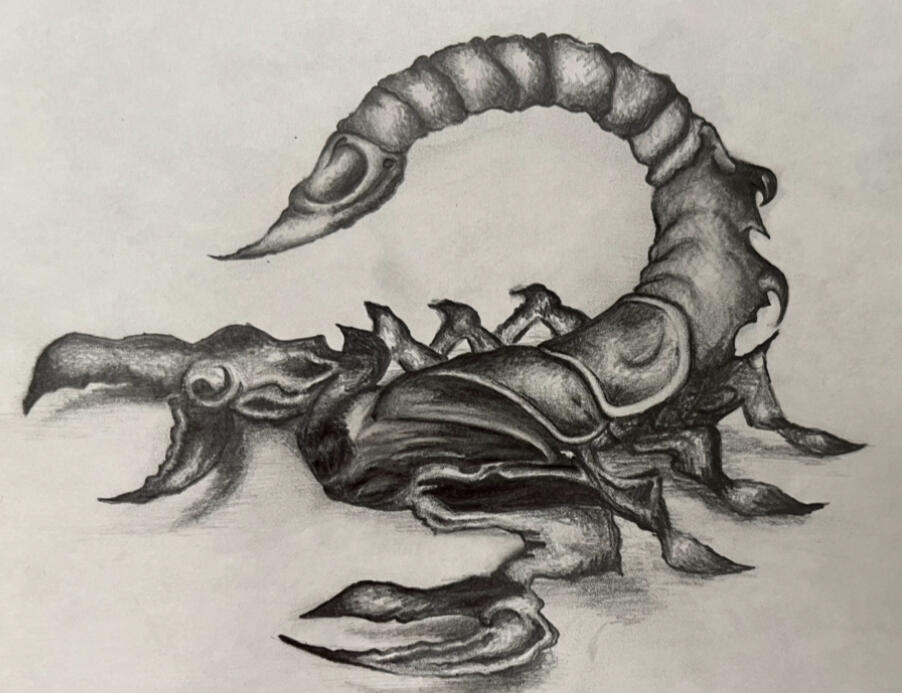 Bleistift Zeichnung - Tattoovorlage